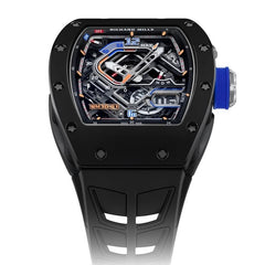 Richard Mille | RM 30-01 | Black Ceramic | Skeletonized Grade 5 Titanium | 1 year warranty