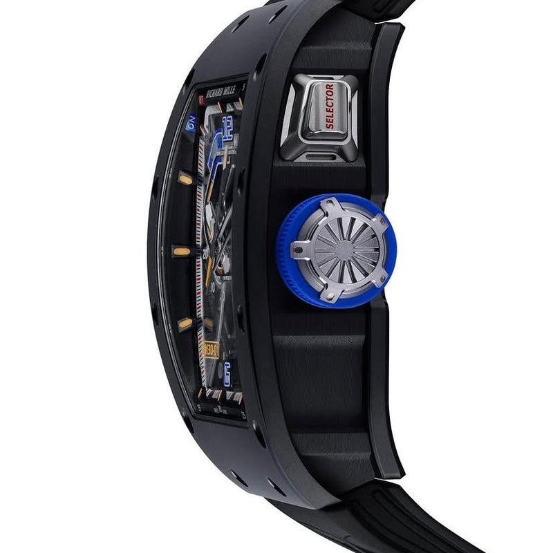 Richard Mille | RM 30-01 | Black Ceramic | Skeletonized Grade 5 Titanium | 1 year warranty