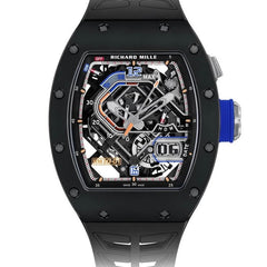 Richard Mille | RM 30-01 | Black Ceramic | Skeletonized Grade 5 Titanium | 1 year warranty