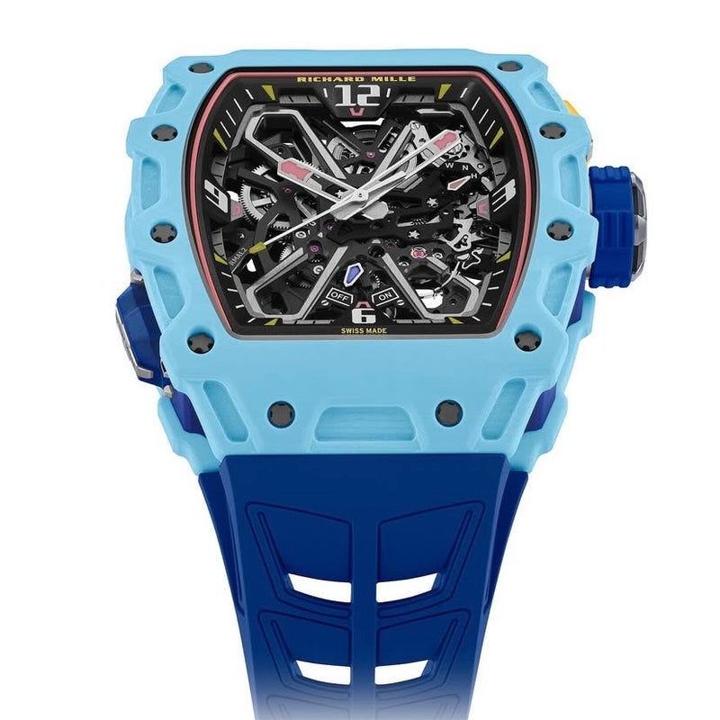 Richard Mille | RM 35-03 | Rafael Nadal Limited Version in Pastel Blue | 1 year warranty
